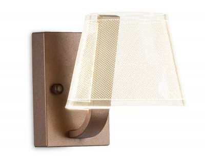 Настенный светильник бра Ambrella AK4089 CF кофе LED 3000K/4200K/6400K 13W 170*150*220 ACRYLICA