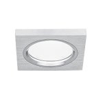 Светильник Gauss Aluminium AL006 Квадрат. Матовый алюминий, Gu5.3