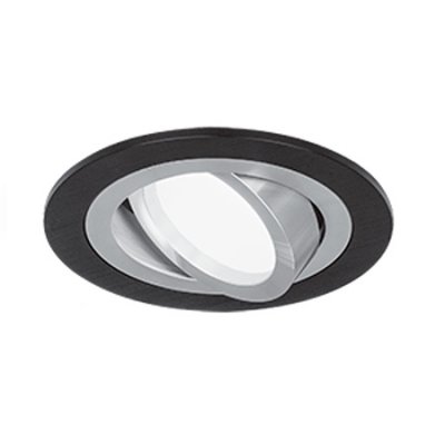 Светильник Gauss Aluminium AL011 Круг. Черный/Хром, Gu5.3 Светильник Gauss Aluminium AL011 Круг. Черный/Хром, Gu5.3