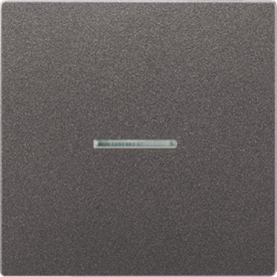 JUNG LS 990 Антрацит Накладка светорегулятора/выключателя нажимного (AL1561.07UAN) JUNG LS 990 Антрацит Накладка светорегулятора/выключателя нажимного (AL1561.07UAN)