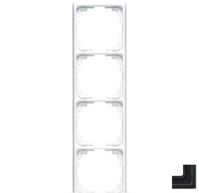 JUNG LS 990 Антрацит(лакир. алюминий) Рамка 4-я (AL2984AN) JUNG LS 990 Антрацит(лакир. алюминий) Рамка 4-я (AL2984AN)