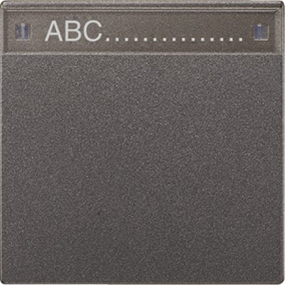 JUNG LS 990 Антрацит Клавиша 1-я с полем для надписи (AL2990NAAN) JUNG LS 990 Антрацит Клавиша 1-я с полем для надписи (AL2990NAAN)