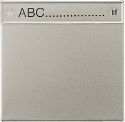 JUNG LS 990 Алюминий Клавиша 1-я с полем для надписи (AL2990NA) JUNG LS 990 Алюминий Клавиша 1-я с полем для надписи (AL2990NA)