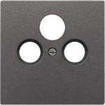 JUNG LS 990 Антрацит Накладка TV-SAT-FM розетки (AL2990SATAN)