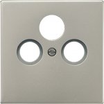 JUNG LS 990 Алюминий Накладка TV-SAT-FM розетки (AL2990SAT)