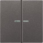 JUNG LS 990 Антрацит Клавиша 2-я с/п (AL2995KO5AN)