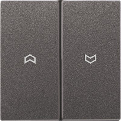 JUNG LS 990 Антрацит Клавиша 2-я жалюзийная (AL2995PAN) JUNG LS 990 Антрацит Клавиша 2-я жалюзийная (AL2995PAN)