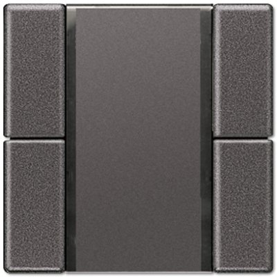 JUNG LS990/LS Plus Антрацит Пульт управления настенный плоский, 2 канала (AL42FAN) JUNG LS990/LS Plus Антрацит Пульт управления настенный плоский, 2 канала (AL42FAN)