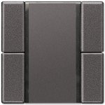 JUNG LS990/LS Plus Антрацит Пульт управления настенный плоский, 2 канала (AL42FAN)