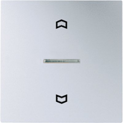 JUNG LS 990 Алюминий Накладка нажимного электронного жалюзийного выключателя (AL5232) JUNG LS 990 Алюминий Накладка нажимного электронного жалюзийного выключателя (AL5232)