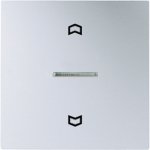 JUNG LS 990 Алюминий Накладка нажимного электронного жалюзийного выключателя (AL5232)