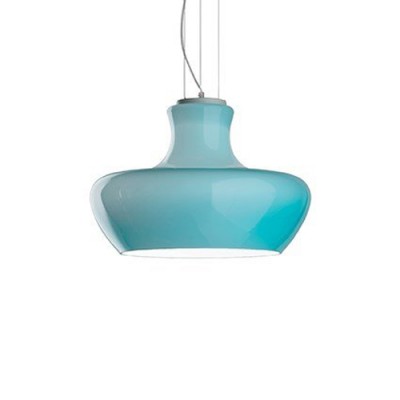 Подвесной светильник Ideal lux ALADINO SP1 D30 AZZURRO (137292) Подвесной светильник Ideal lux ALADINO SP1 D30 AZZURRO (137292)
