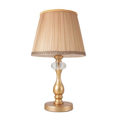 

Настольная лампа ALEGRIA LG1 GOLD-BROWN (1041/501) Crystal lux