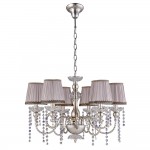Люстра Crystal Lux ALEGRIA SP6 SILVER-BROWN (1040/306)