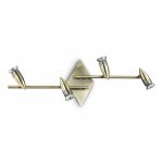 Потолочный светильник Ideal lux ALFA PL4 BRUNITO (119830)