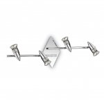 Потолочный светильник Ideal lux ALFA PL4 CROMO (89584)