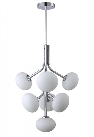 Люстра Crystal Lux ALICIA SP7 CHROME/WHITE (0081/307) Люстра Crystal Lux ALICIA SP7 CHROME/WHITE (0081/307)