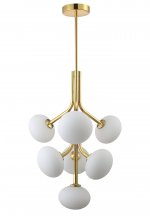 Люстра Crystal Lux ALICIA SP7 GOLD/WHITE (0080/307)