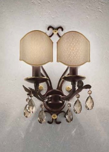 Настенный светильник Masiero ALLURE A2 Bianco/Oro Francese-Cuoio/Rosso/ Oro/Rame CR Настенный светильник Masiero ALLURE A2 Bianco/Oro Francese-Cuoio/Rosso/ Oro/Rame CR