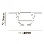 Алюминиевый профиль Maytoni ALM010S-2M