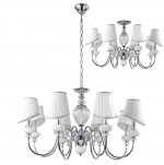 Люстра Crystal Lux ALMA WHITE SP-PL8 (1060/308)