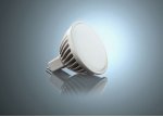Лампа Ambrella светодиодная (LED) под цоколь GU5,3 6,5W 220V, свет холодный (MR16 JCDR 51SMD-6400K) AM35314