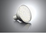 Лампа Ambrella светодиодная (LED) под цоколь GU5,3 5,5W 220V, свет белый AM35316