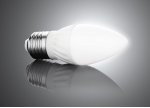 Лампа Ambrella светодиодная (LED) под цоколь E27 4W 220V, свет белый (C30 E27-4200K) AM35335