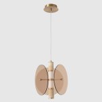 Светильник подвесной Crystallux AMARILLO SP12W LED BRASS AMARILLO