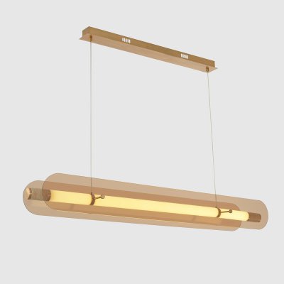 Светильник подвесной Crystallux AMARILLO SP70W LED BRASS AMARILLO