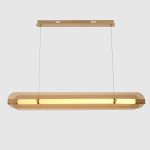 Светильник подвесной Crystallux AMARILLO SP70W LED BRASS AMARILLO