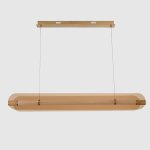 Светильник подвесной Crystallux AMARILLO SP70W LED BRASS AMARILLO