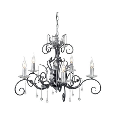 Люстра Natural concept AML5 BLK/SILVER AMARILLI