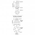 Кольцо для каскадного исполнения подвесов Fairy SPFAIR RINGS Axo Light ANELLOFAIRY060X Кольцо