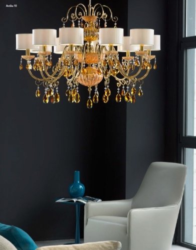 Подвесной светильник Masiero ANTIKA 10 Подвесной светильник Masiero ANTIKA 10