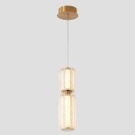 Светильник подвесной Crystal Lux ANTIQUE SP23W LED BRASS