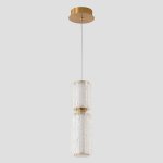 Светильник подвесной Crystal Lux ANTIQUE SP23W LED BRASS
