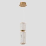 Светильник подвесной Crystal Lux ANTIQUE SP23W LED BRASS