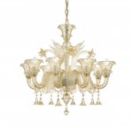 Ideal Lux ANTONIETTA SP8 AMBRA Светильник подвесной