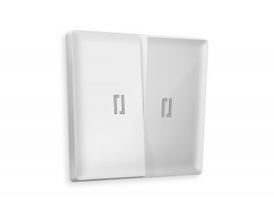 Лицевая панель ALFA (Белый глянец) для 2-клавишных выключателей с подсветкой QUANT AP1040 Ambrella Volt Лицевая панель ALFA (Белый глянец) для 2-клавишных выключателей с подсветкой QUANT AP1040 Ambrella Volt
