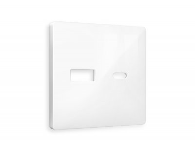 Лицевая панель ALFA (Белый глянец) для розетки 2USB тип A+C QUANT AP1110 Ambrella Volt Лицевая панель ALFA (Белый глянец) для розетки 2USB тип A+C QUANT AP1110 Ambrella Volt