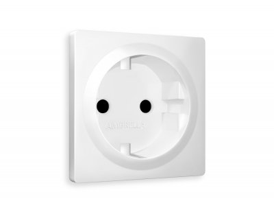 Лицевая панель ALFA (Белый матовый) для электрической розетки с/з со шторками QUANT AP1270 Ambrella Volt Лицевая панель ALFA (Белый матовый) для электрической розетки с/з со шторками QUANT AP1270 Ambrella Volt