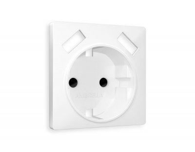 Лицевая панель ALFA (Белый матовый) для электрической розетки с/з со шторками 2USB A+A QUANT AP1290 Ambrella Volt Лицевая панель ALFA (Белый матовый) для электрической розетки с/з со шторками 2USB A+A QUANT AP1290 Ambrella Volt