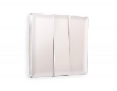 Лицевая панель ALFA (Жемчуг) для 3-клавишных выключателей QUANT AP2050 Ambrella Volt Лицевая панель ALFA (Жемчуг) для 3-клавишных выключателей QUANT AP2050 Ambrella Volt