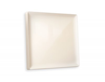 Лицевая панель ALFA (Бежевый глянец) для 1-клавишных выключателей QUANT AP3010 Ambrella Volt