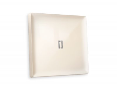 Лицевая панель ALFA (Бежевый глянец) для 1-клавишных выключателей с подсветкой QUANT AP3020 Ambrella Volt