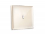 Лицевая панель ALFA (Бежевый глянец) для 1-клавишных выключателей с подсветкой QUANT AP3020 Ambrella Volt