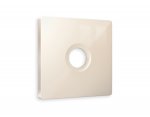 Лицевая панель ALFA (Бежевый глянец) для TV розетки QUANT AP3130 Ambrella Volt