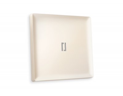 Лицевая панель ALFA (Бежевый матовый) для 1-кл  выключателей с подсветкой QUANT AP3220 Ambrella Volt