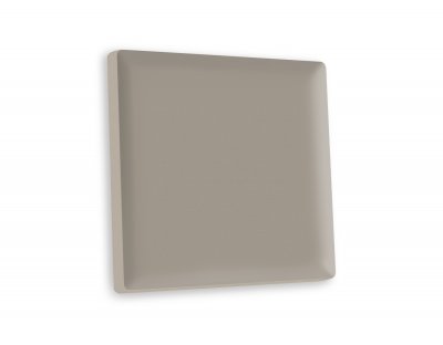 Лицевая панель ALFA (Серо-бежевый матовый) для 1-клавишных выключателей QUANT AP3610 Ambrella Volt